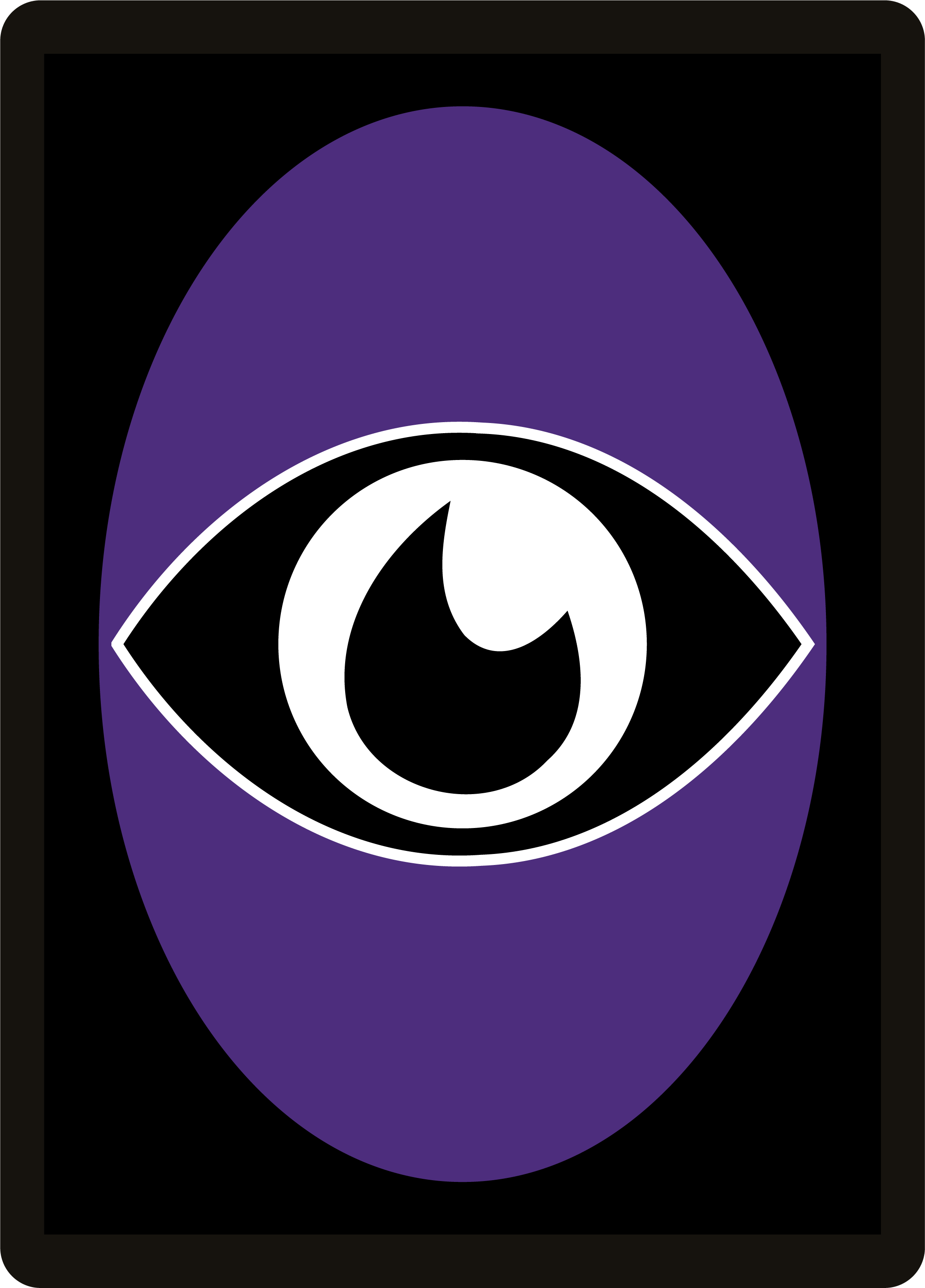 The back of a Magic card with the AltScry logo